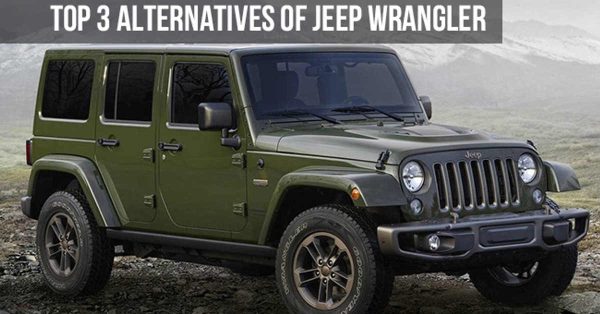 Top 3 alternatives of Jeep Wrangler