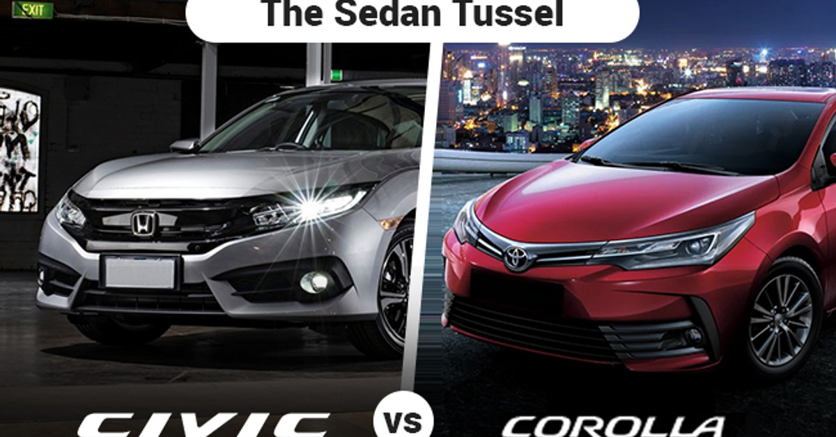 Search for the better sedan - Honda Civic vs Toyota Corolla