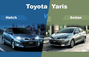 Toyota Yaris Hatchback vs Sedan - What’s the difference? 