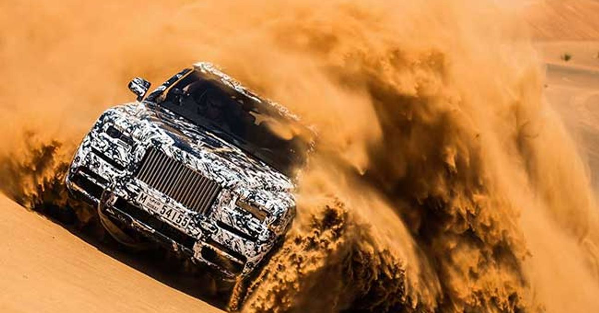 Rolls-Royce Cullinan takes the final challenge in UAE