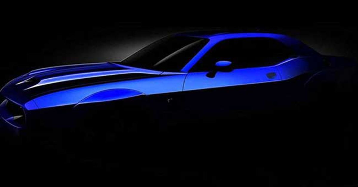 Teaser treat - 2019 Dodge Challenger Hellcat displays retro-inspired look 