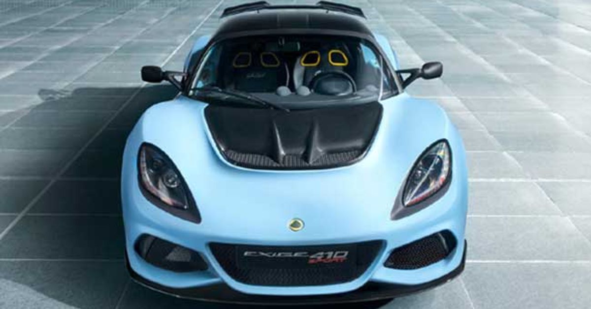 Say Hello to the Lotus Exige Sport 410