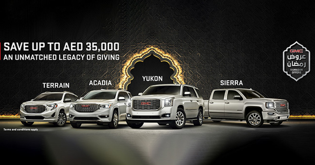 GMC is throwing irresistible Ramadan offers in the UAE