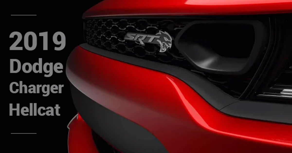 Dodge Charger Hellcat to get updated for 2019; first teaser released