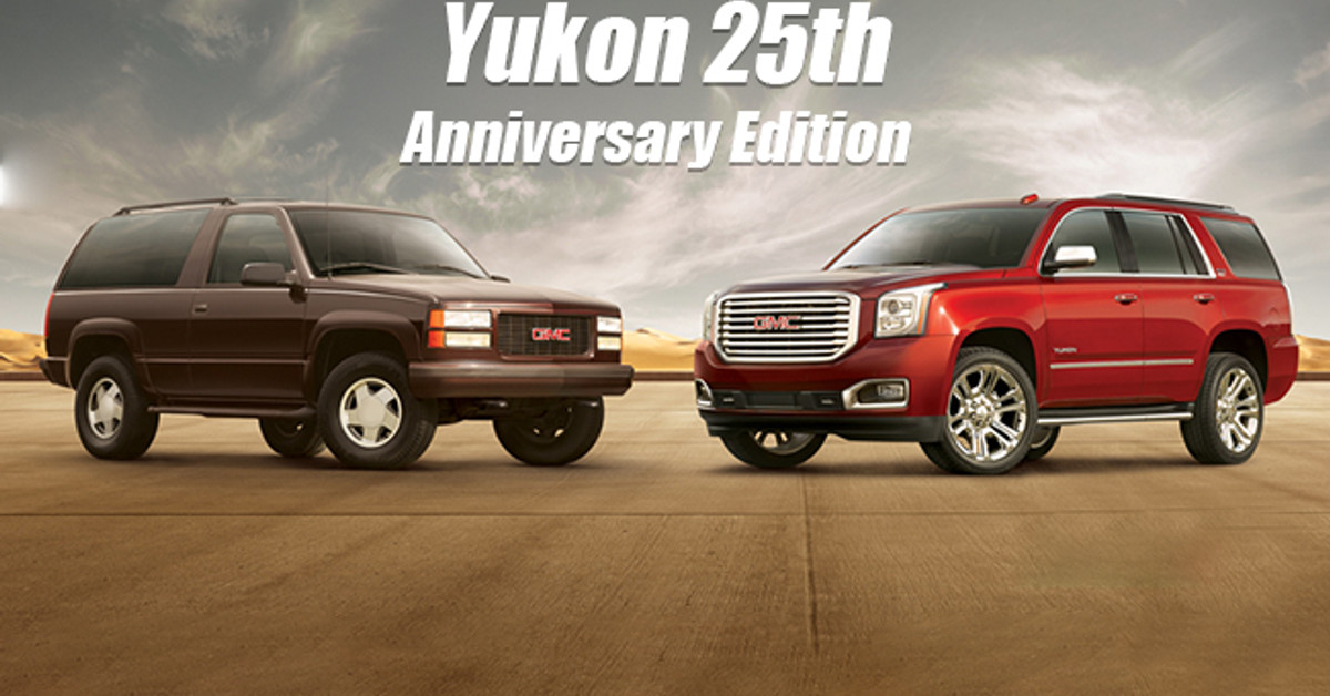 GMC launches 2018 Yukon anniversary edition