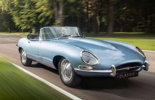 Jaguar E-Type Zero used at the United Kingdom’s royal wedding