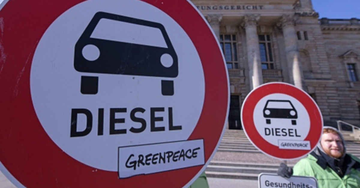 German cities officially allowed to ban old diesel cars