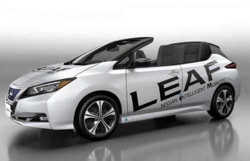 Nissan introduced Leaf Convertible to celebrate 1 lakh sales in Japan 