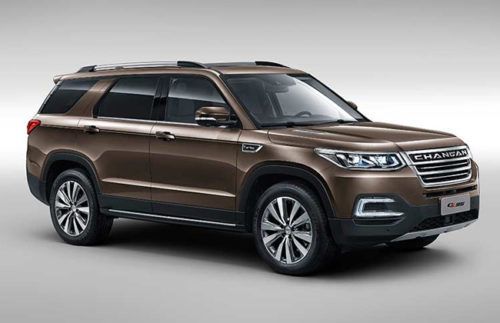 Changan CS95 for UAE revealed in Dubai