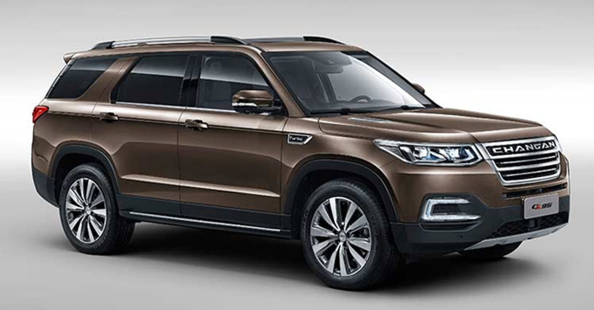 Changan CS95 for UAE revealed in Dubai