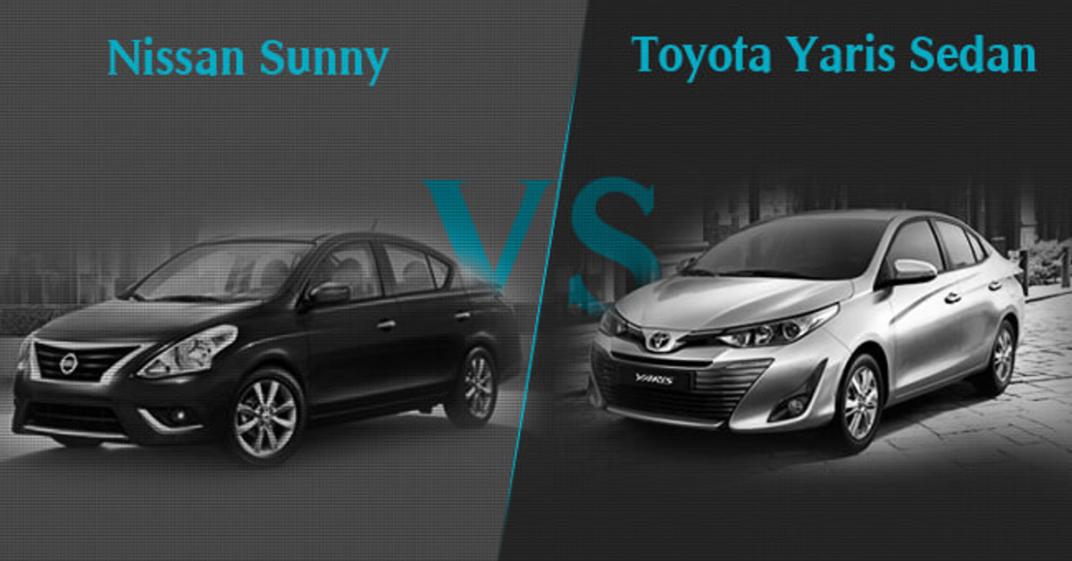 Nissan Sunny vs Toyota Yaris Sedan: Which one is more practical?