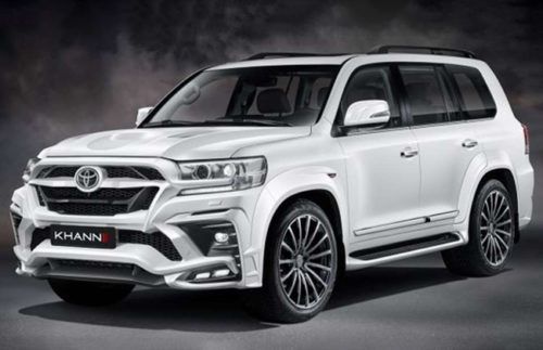 Khann Design makes cosmetic changes on the Land Cruiser