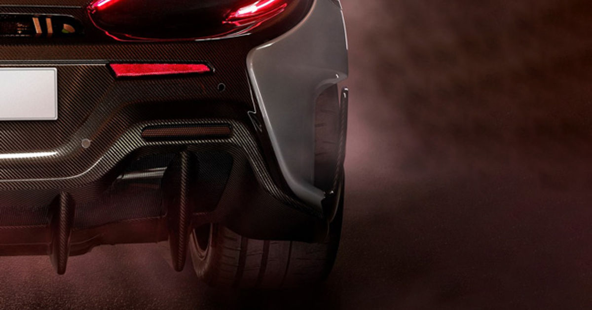 McLaren’s next model teased with top-exit exhausts