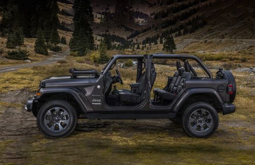 2018 Jeep Wrangler caught testing - Gets tech-bits inside