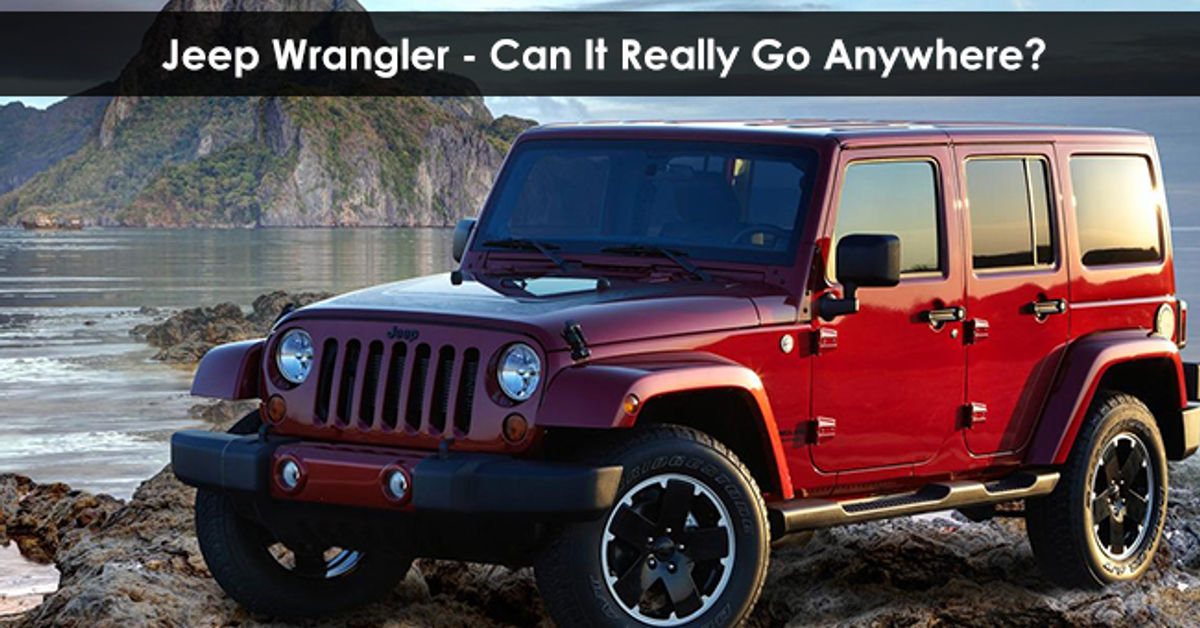 Jeep Wrangler - Can the boxy car really have the go-anywhere capability?