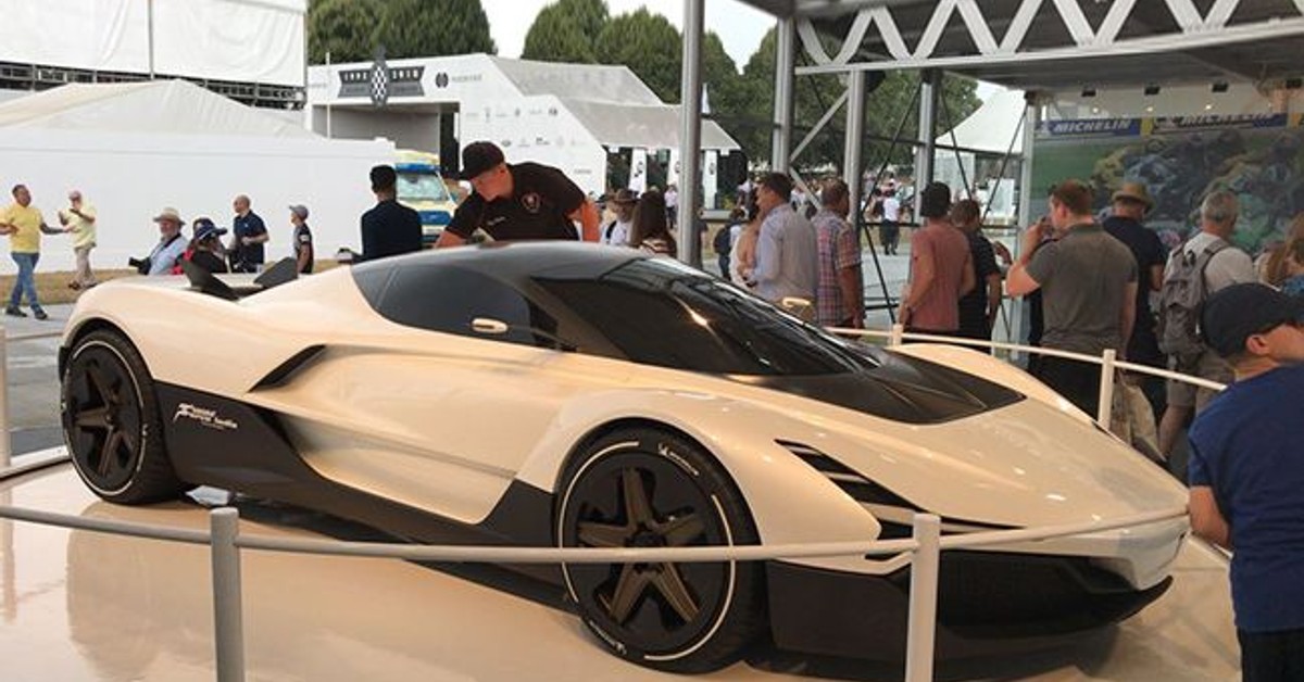  Vazirani Shul unveiled at the 2018 Goodwood Festival of Speed