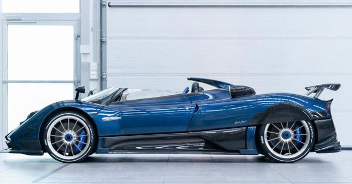 Limited edition Pagani Zonda HP Barchetta is the most expensive car now