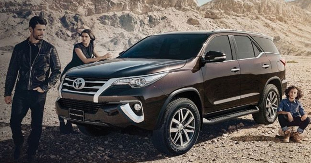 Toyota Fortuner - Variants explained