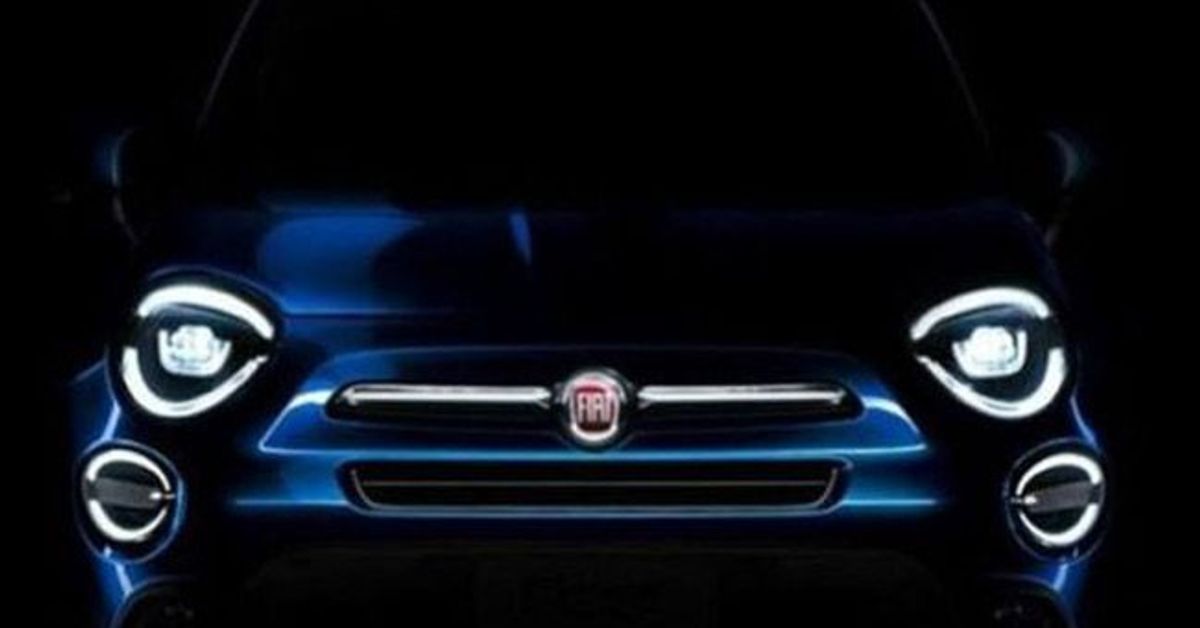Fiat 500X’s facelift teased before the official debut