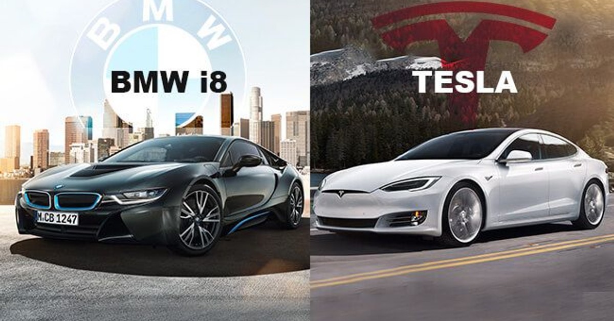 BMW i8 or Tesla Model S - The better electric car