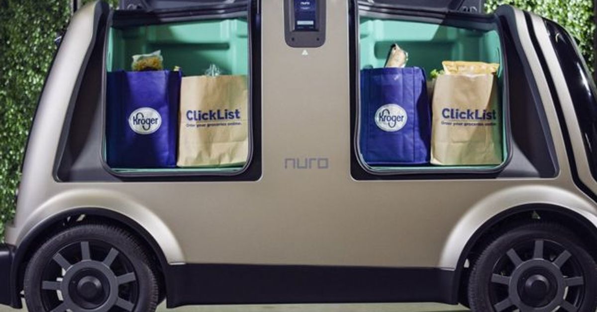Driverless cars for grocery delivery announced by Kroger in the US