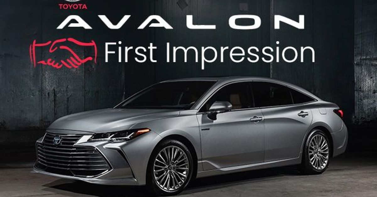 2019 Toyota Avalon - First impression 