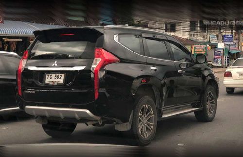 Clearer pictures of 2019 Mitsubishi Montero Sport surface