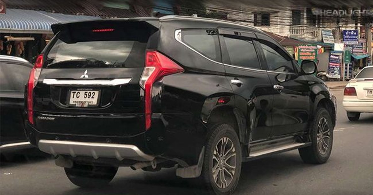 Clearer pictures of 2019 Mitsubishi Montero Sport surface