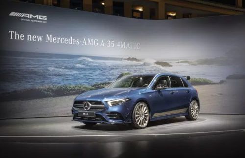 New Mercedes-AMG A 35 makes debut at 2018 Paris Motor Show 