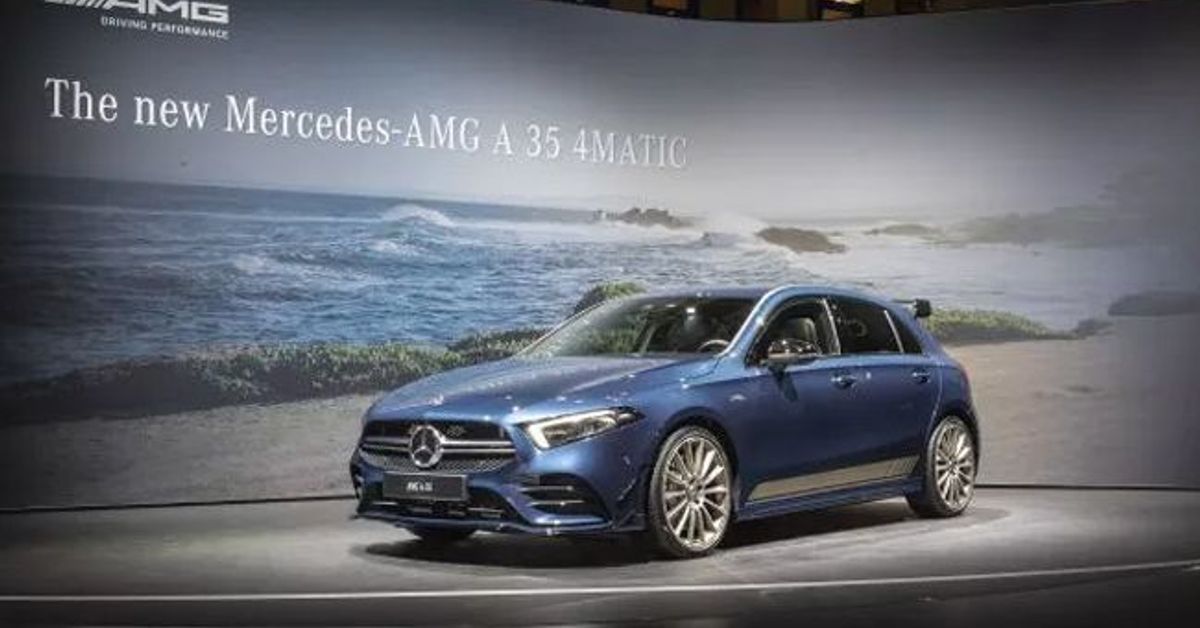 New Mercedes-AMG A 35 makes debut at 2018 Paris Motor Show 