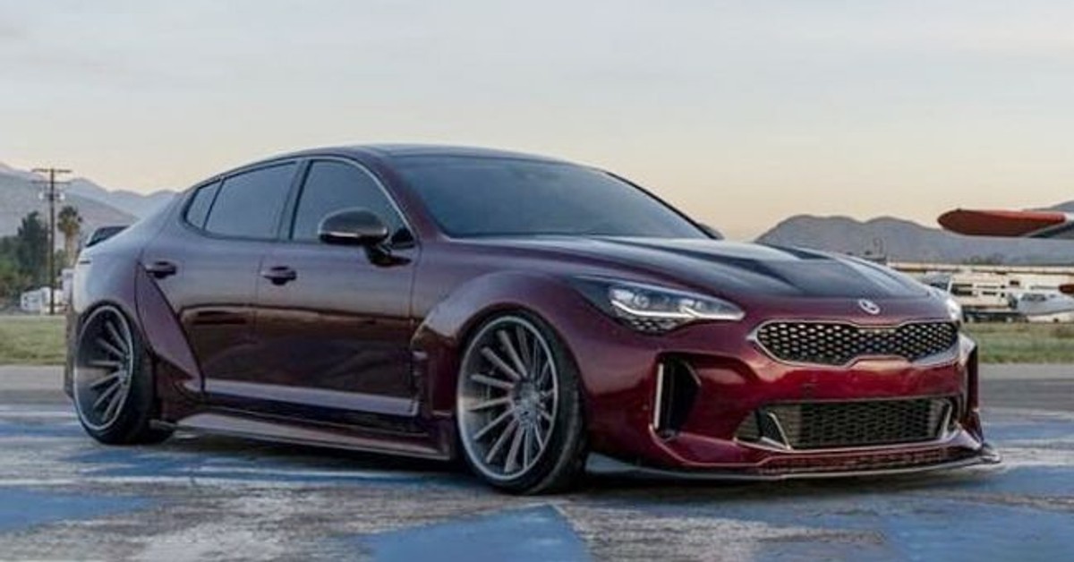 Kia Stinger now with a new Legato body kit