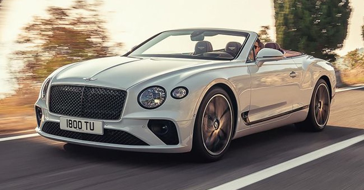 The new Bentley Continental GT Convertible is, fast!