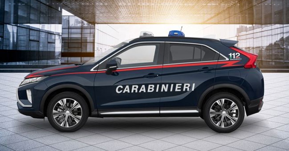 Mitsubishi Eclipse Cross is now a police car