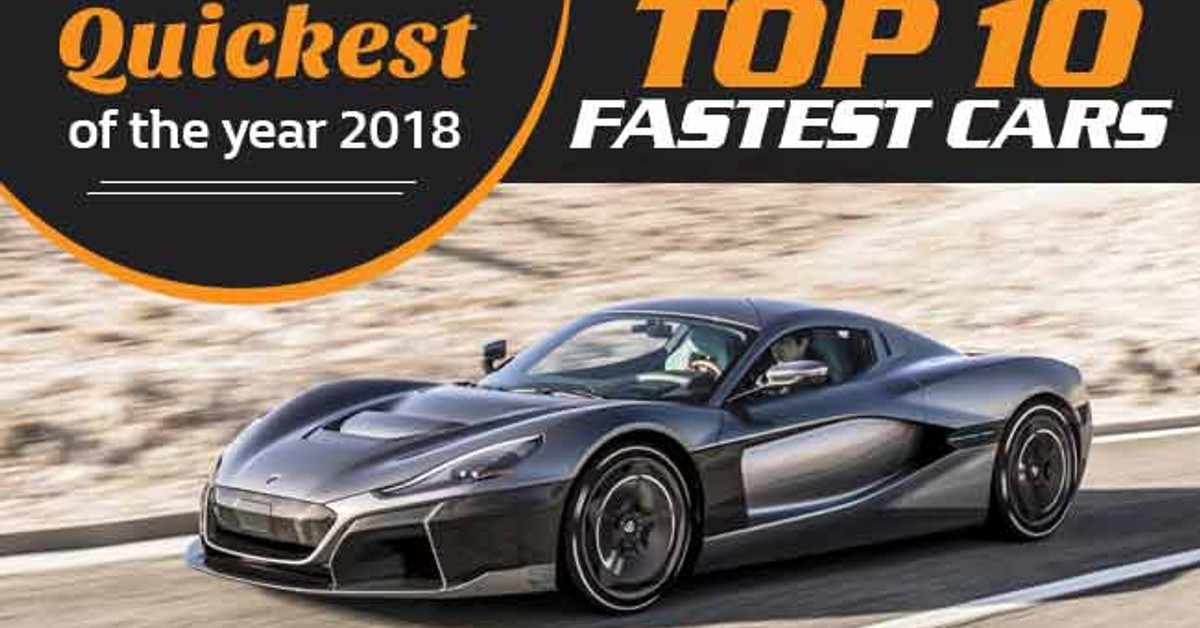 Quickest of 2018: 10 Fastest cars