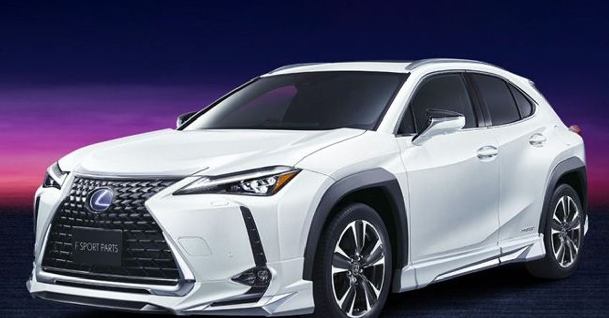Lexus equips Modellista kits on the UX model in Japan