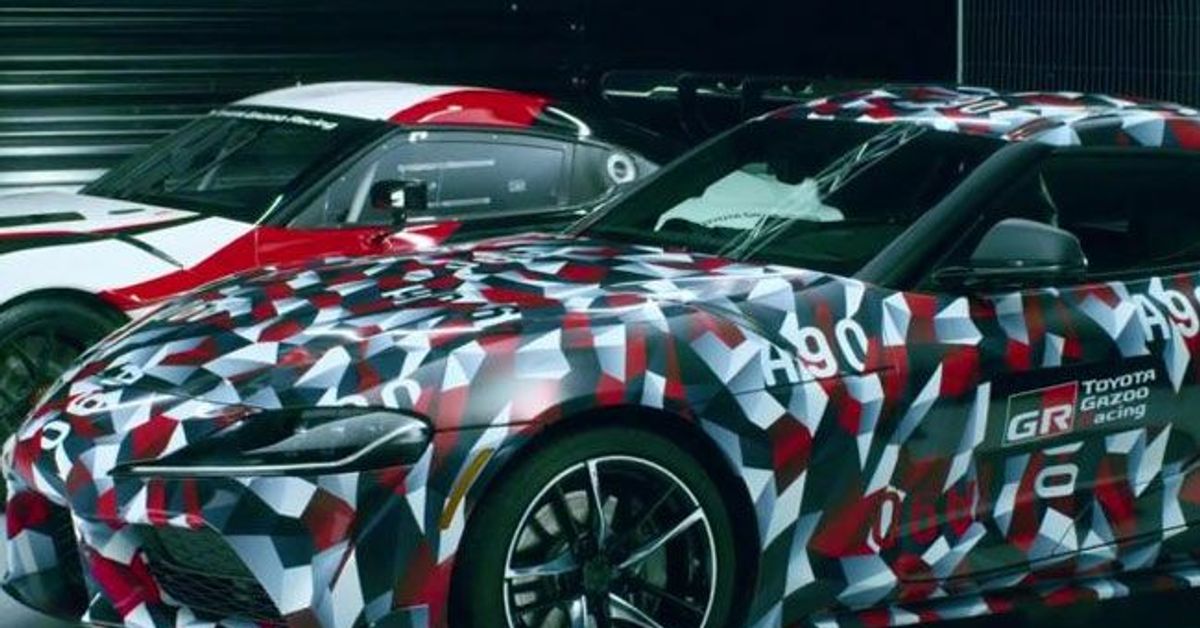 A90 Toyota Supra teased once again