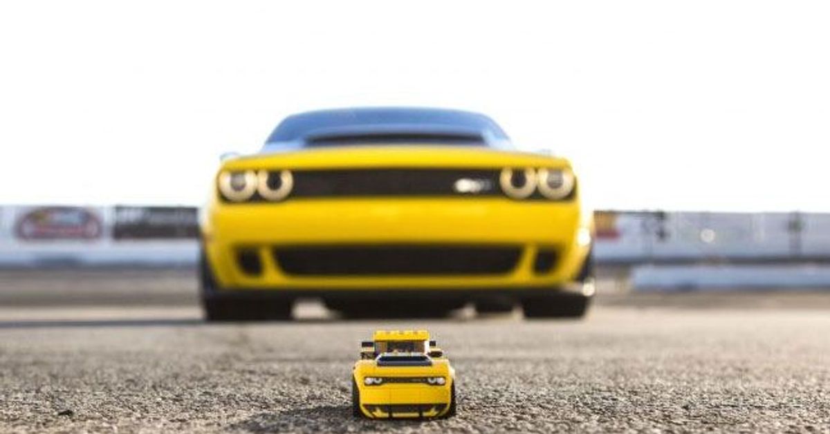 Lego and Dodge collaborate to add models to Lego Speed Champions range