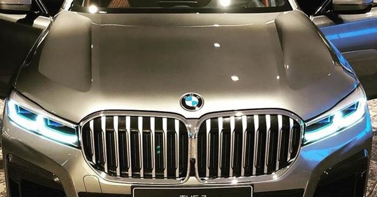 2020 BMW 7 Series facelift leaked
