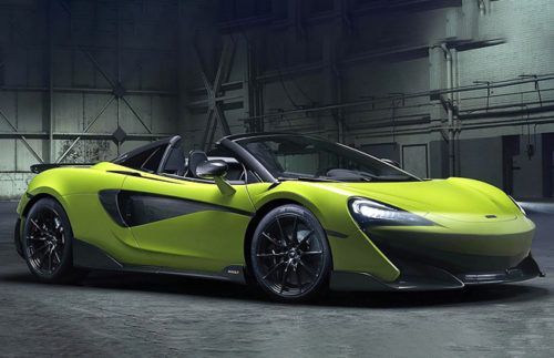 Track special McLaren 600LT Spider uncovered