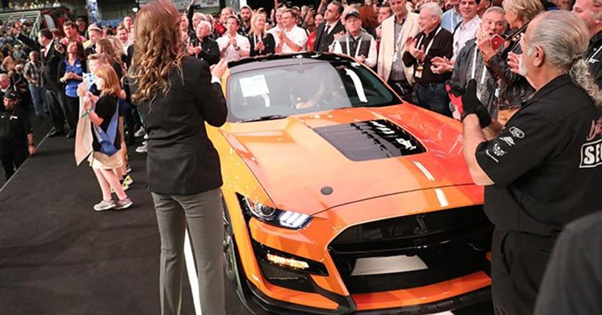 First 2020 Shelby GT500 sold for a whopping $ 1.1 million