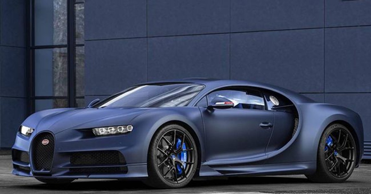 For Bugatti’s 110th birthday, the company gifts itself a special edition Chiron Sport