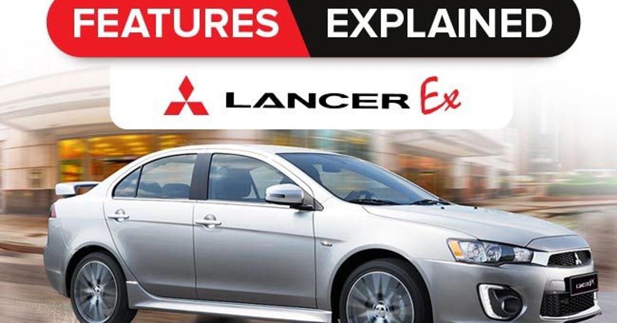 Mitsubishi Lancer EX: Features explained