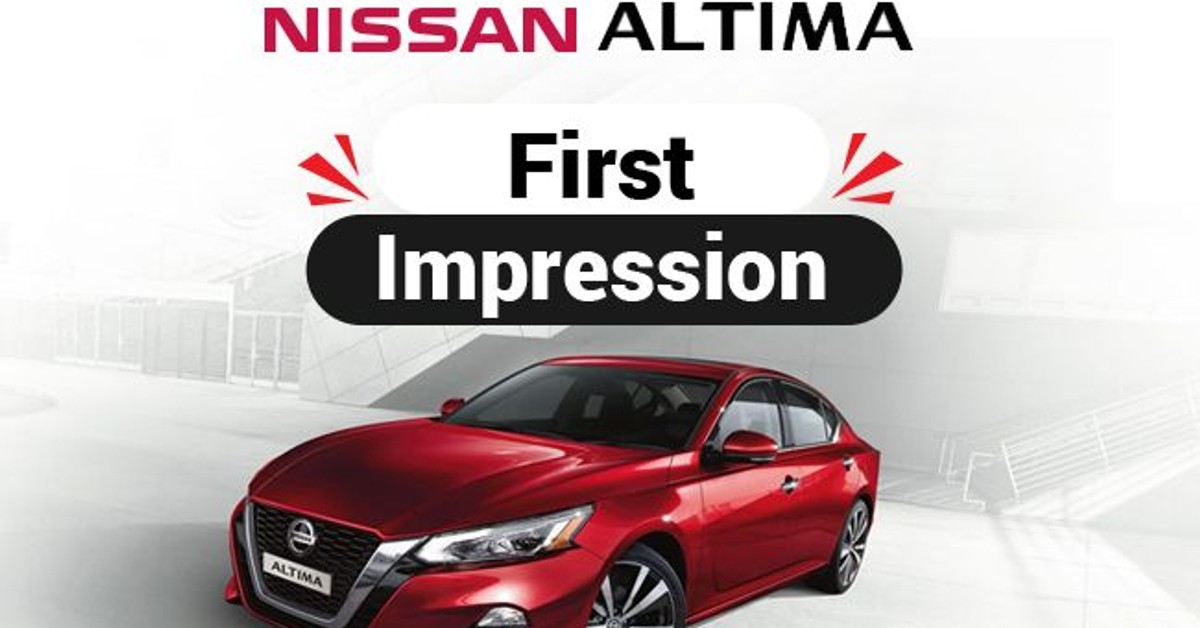 2019 Nissan Altima: First impression