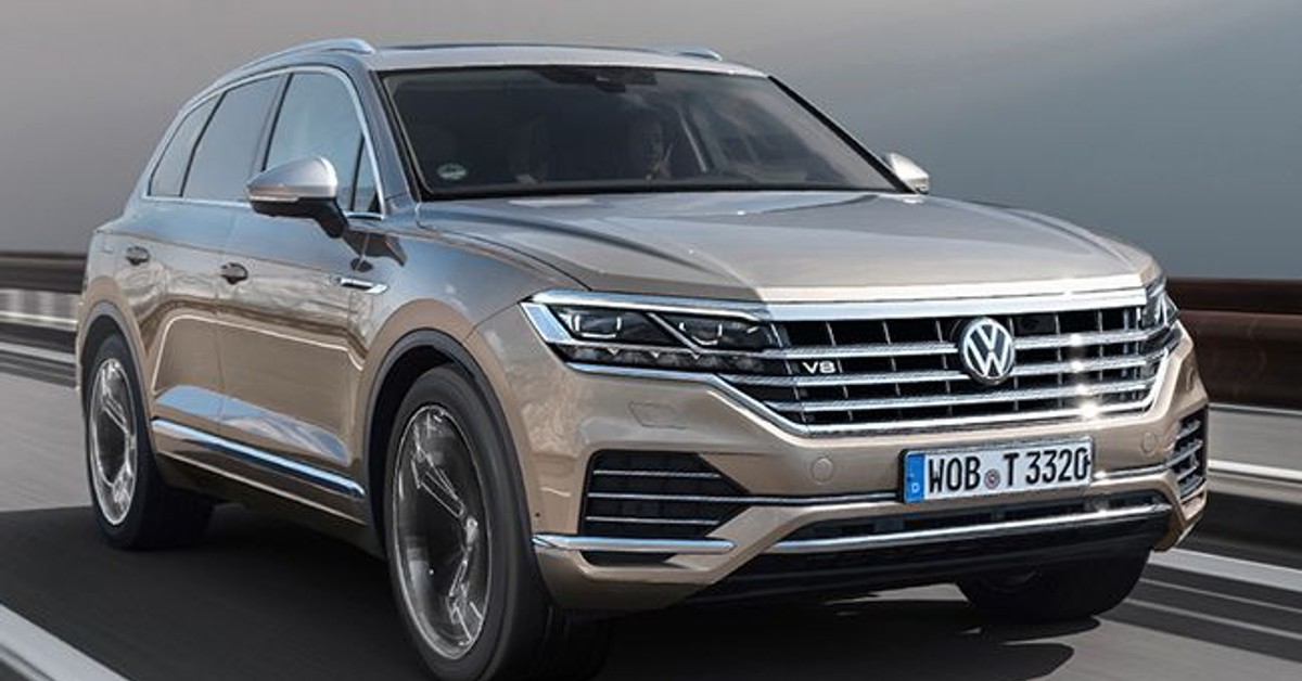 V8 powered Volkswagen Touareg TDI makes its debut 