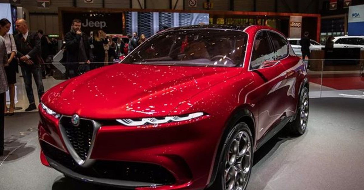 Tonale SUV concept unveiled by Alfa Romeo