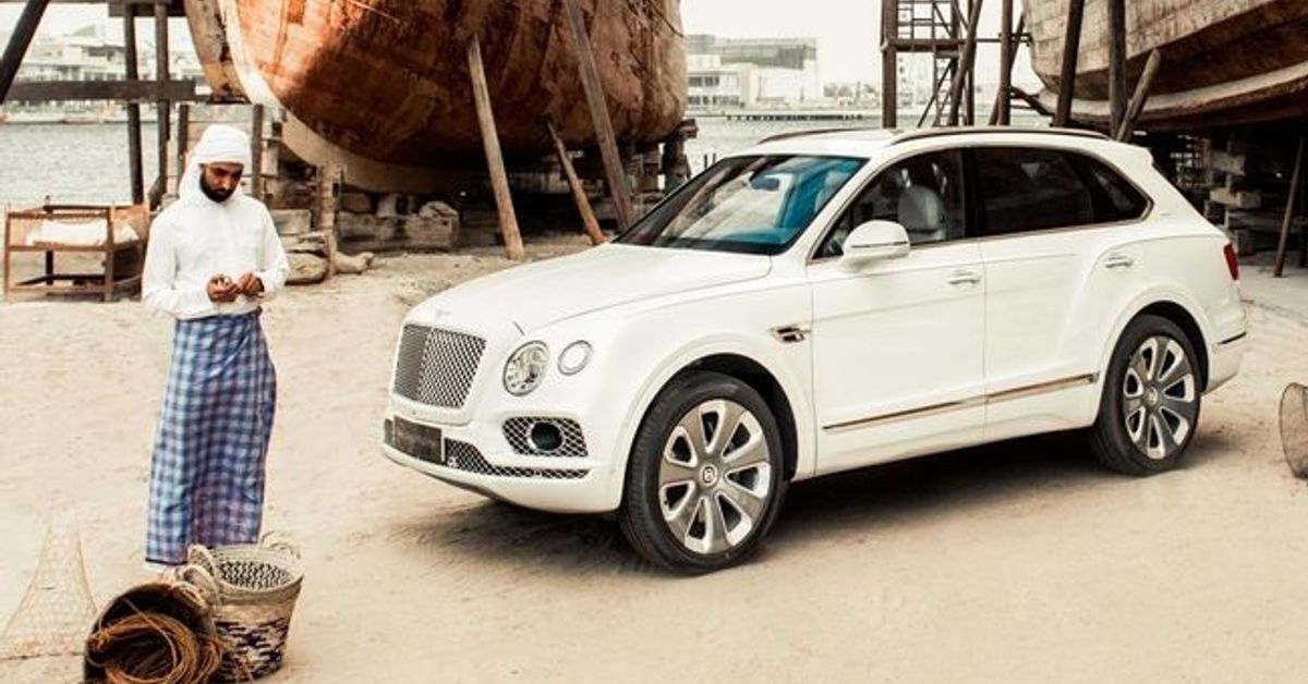 Bentayga Bentayga Mulliner Pearl of the Gulf edition revealed in the UAE