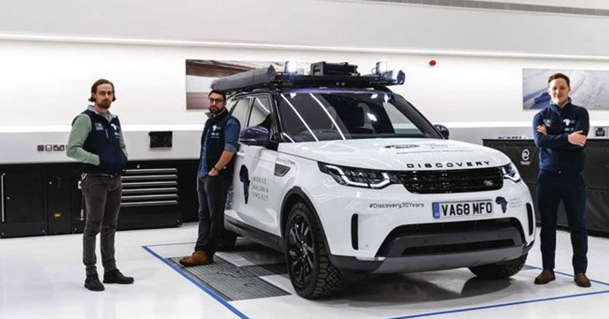 Meet the special Land Rover Discovery that’ll help fight Malaria  