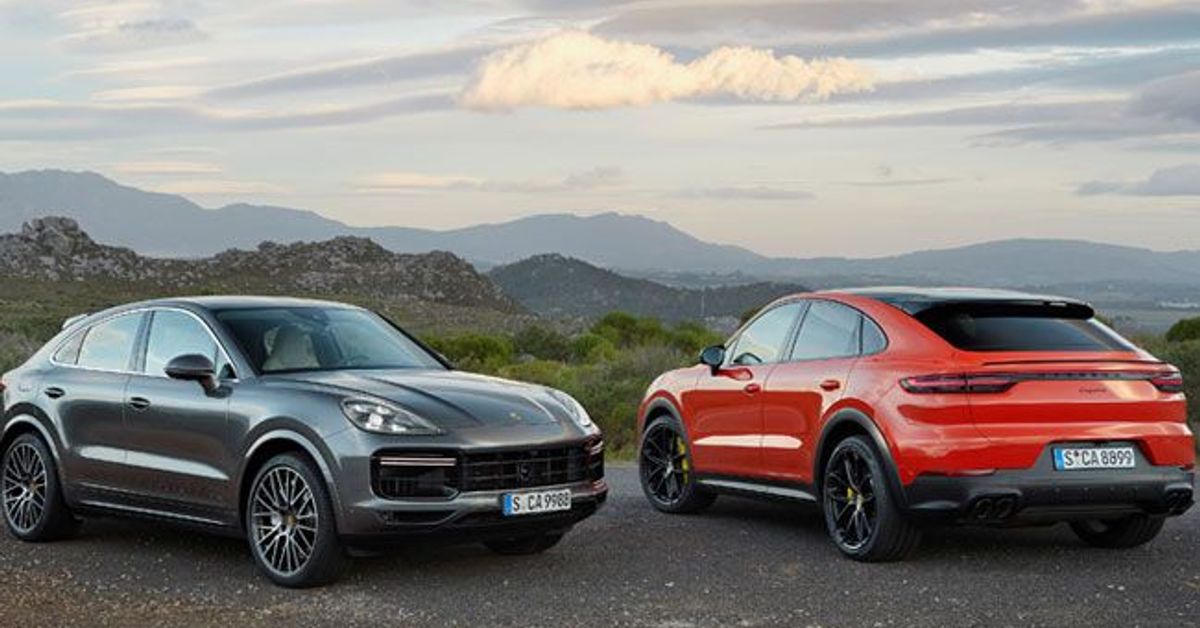 Porsche finally unveiled the Cayenne Coupe