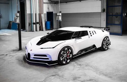 2020 Bugatti Centodieci images leaked ahead of its official debut