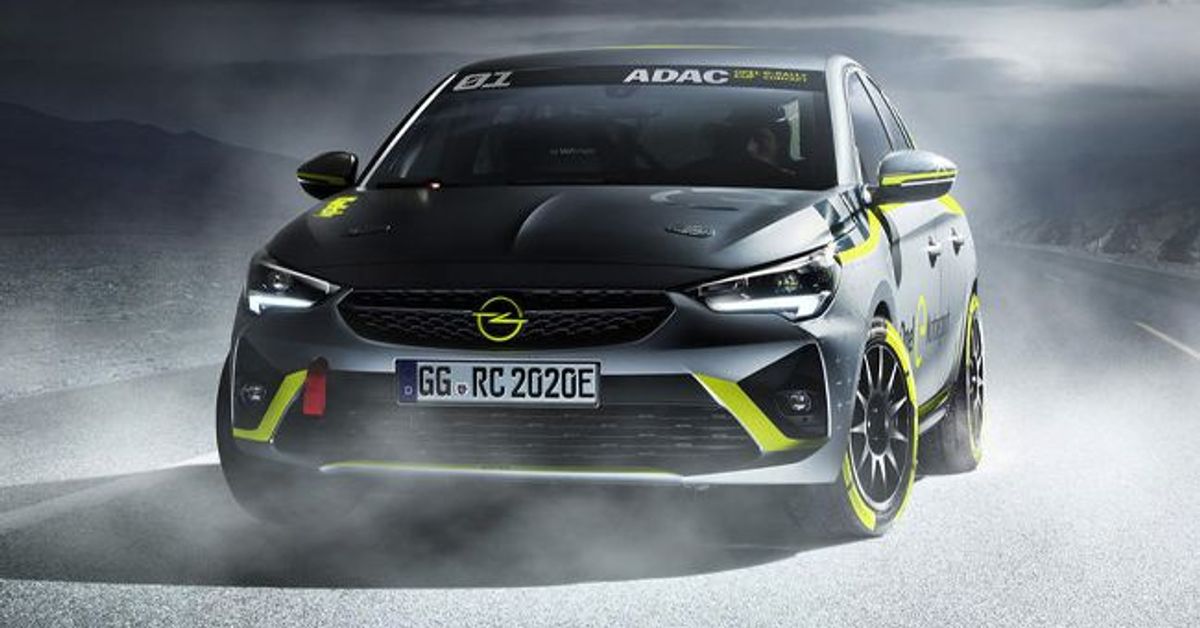 Opel Corsa E transformed as the world’s first electric rally car